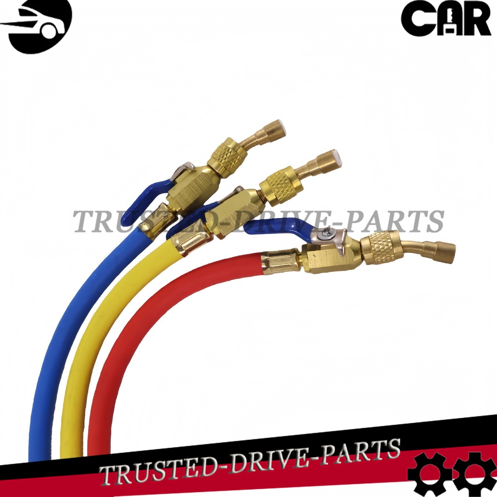 For Plus II 1/4″ Charging Hose Set 72″ Compact Ball (Pack of 3)