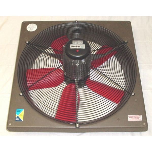 Multifan V6e63k1m71100 Exhaust Fan, 24 In, 240V