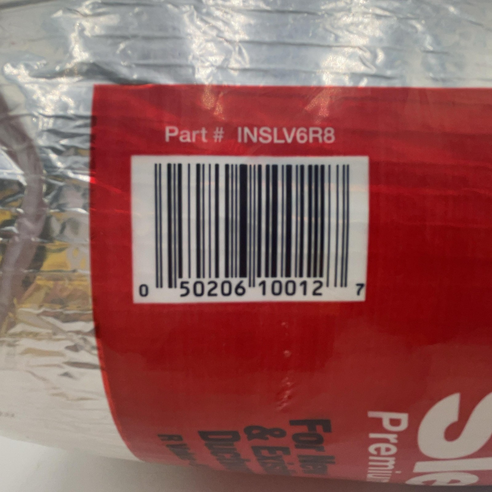 Imperial INSLV6R8 Duct Sleeve 6 In X 5 Ft R-8 Flexible Insulated HVAC New