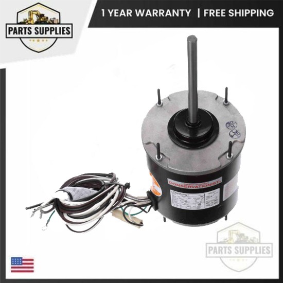 FE1076SF Century 1-Phase 3/4 HP 208-230V 1075 RPM TEAO Motor for HVAC/R System