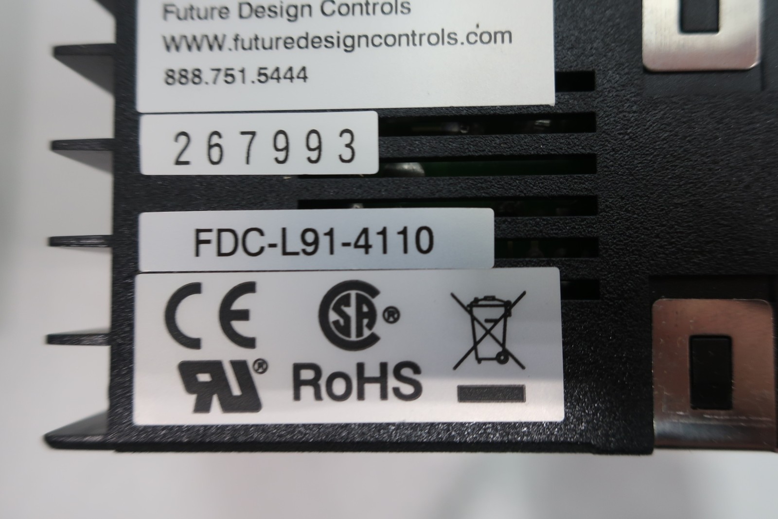 Its FDC-L91-4110 High Limit Temperature Controller 90-264v-ac