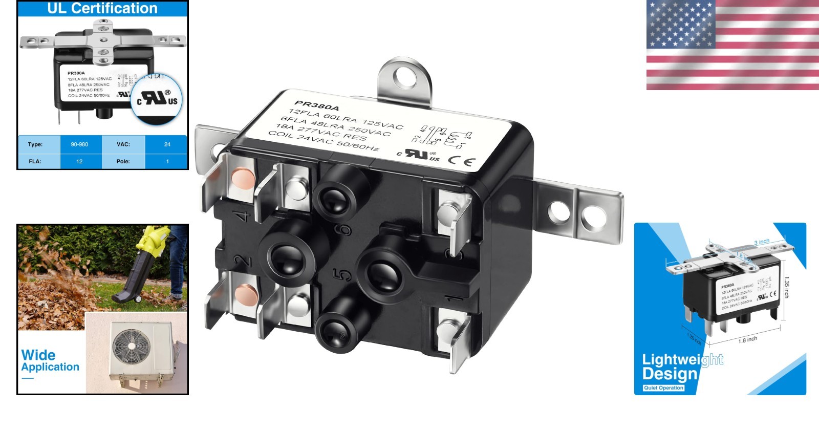 Reliable 12 Amp HVAC Isolation Relay – 90-980 SPST Switch for Comfort Systems