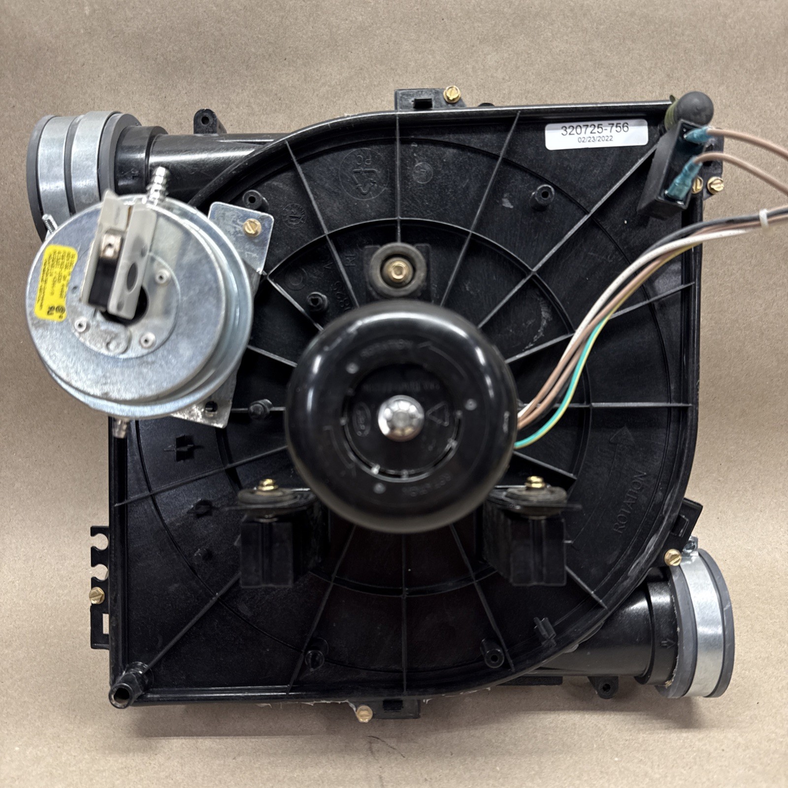 2018 ZHONGSHAN BROAD-OCEAN HC28CQ116 Draft Inducer Motor YDZ-040L22541-01
