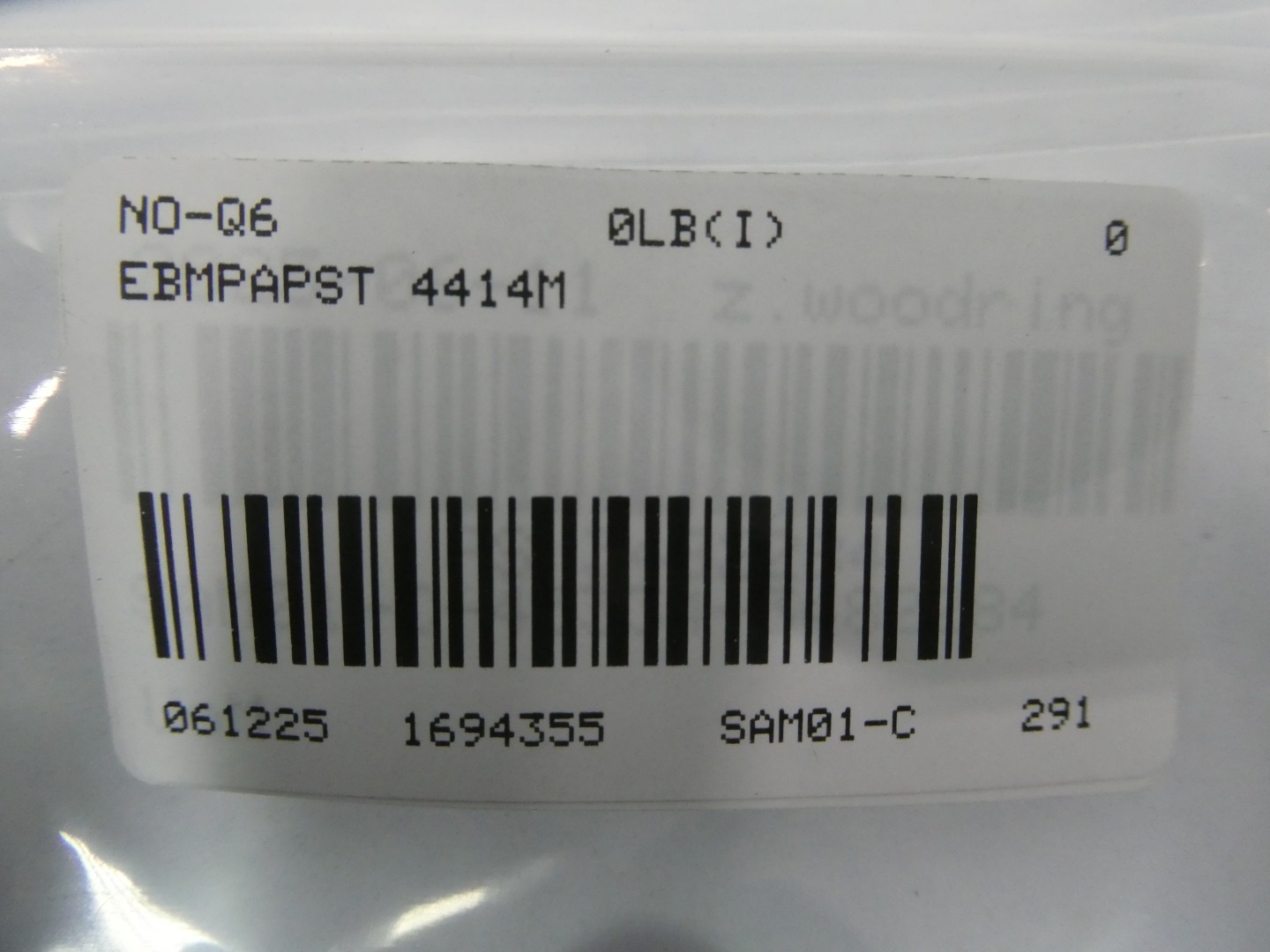 Ebmpapst 4414M Fan 4-3/4in 18-24v-dc