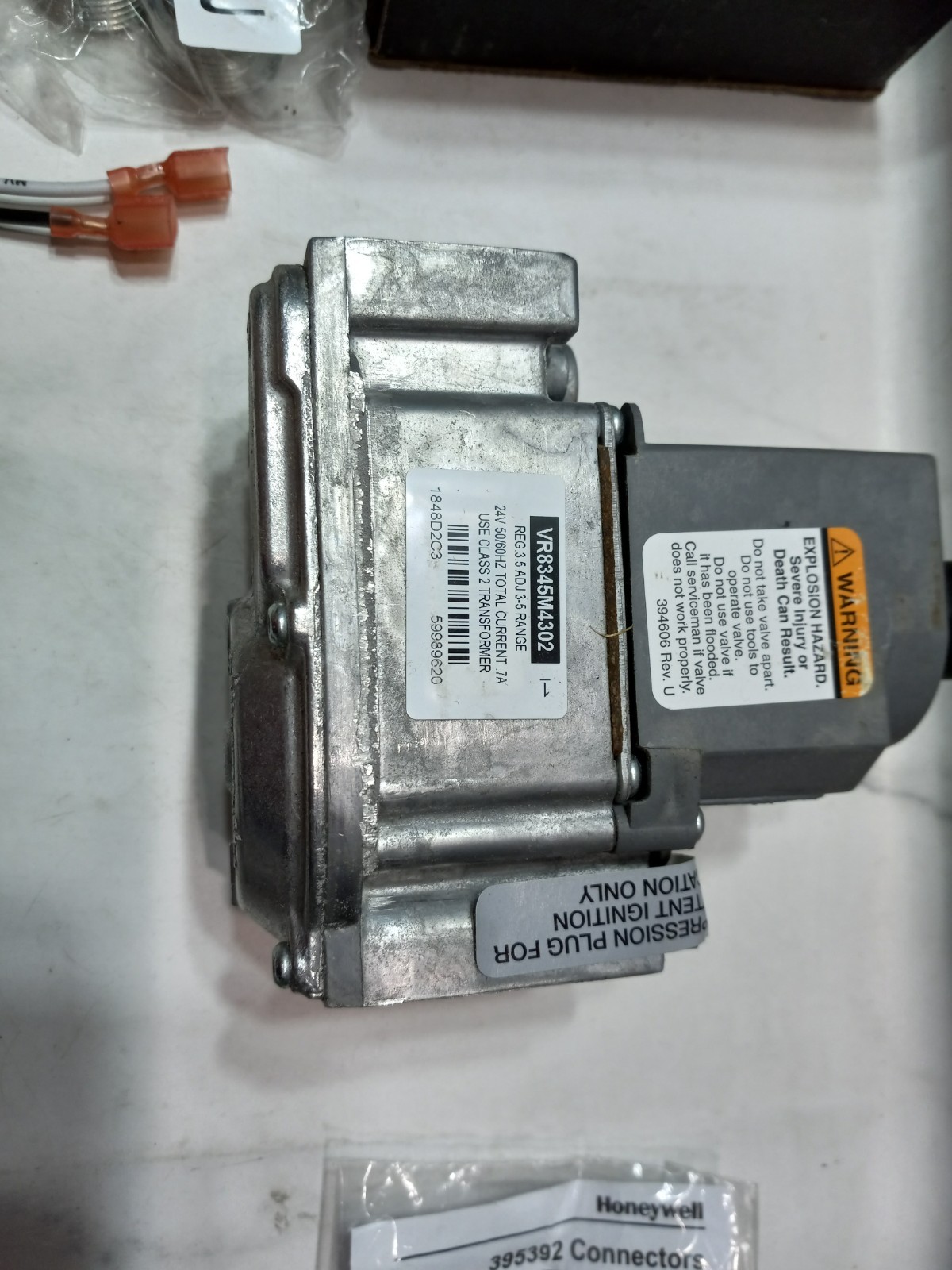 Honeywell Resideo VR8345M Universal Electronic Ignition Gas Control Valve