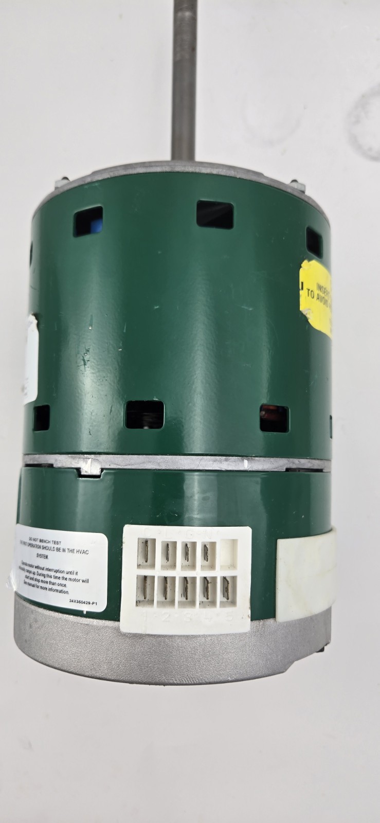 Evergreen EM 1HP Blower Motor 5SEA39MLP8021 208-230V 1050 RPM CCWLE