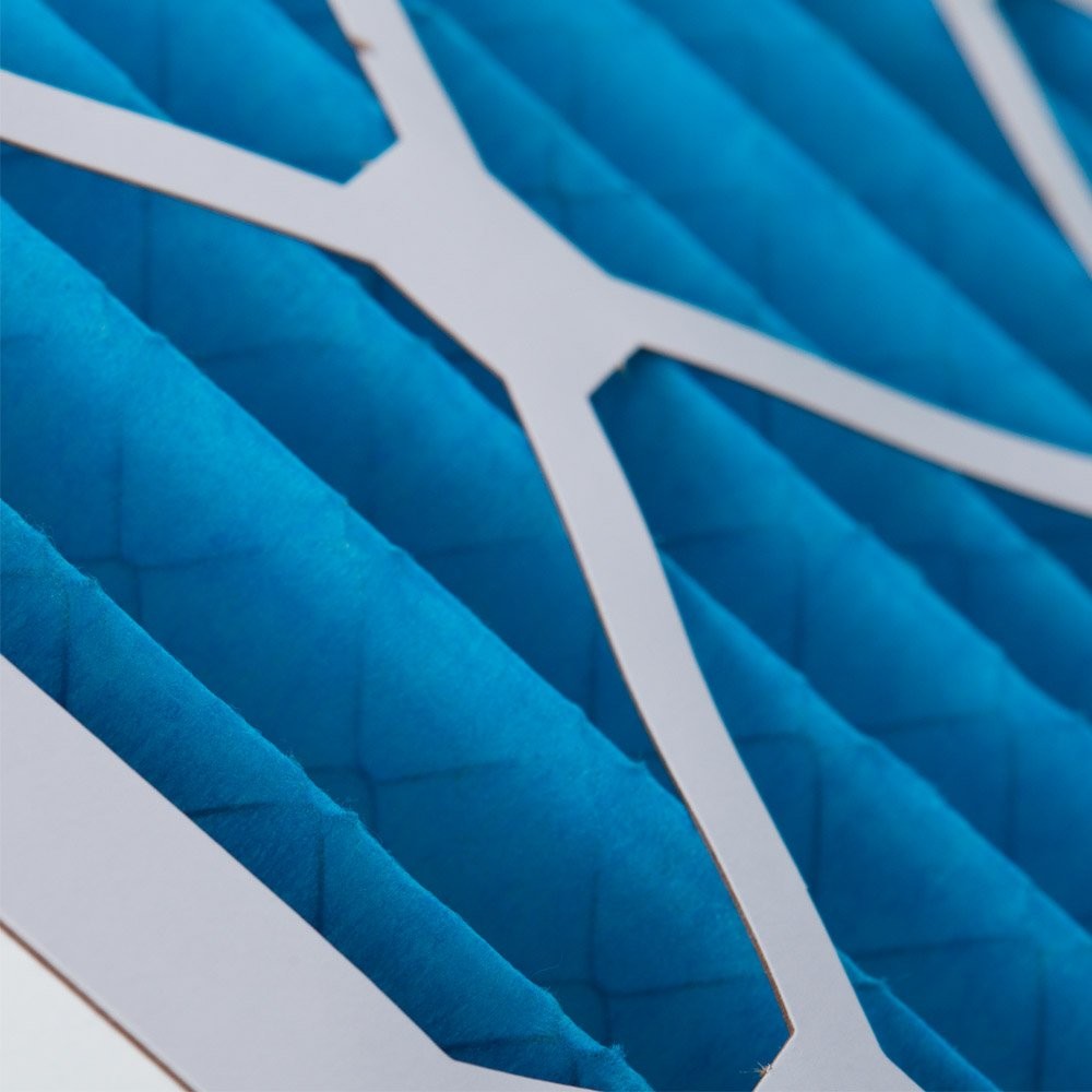 Nordic Pure 16X25X1 Actual Size 15 1/2 X 24 1/2 X 3/4 Pleated Merv 7 Air