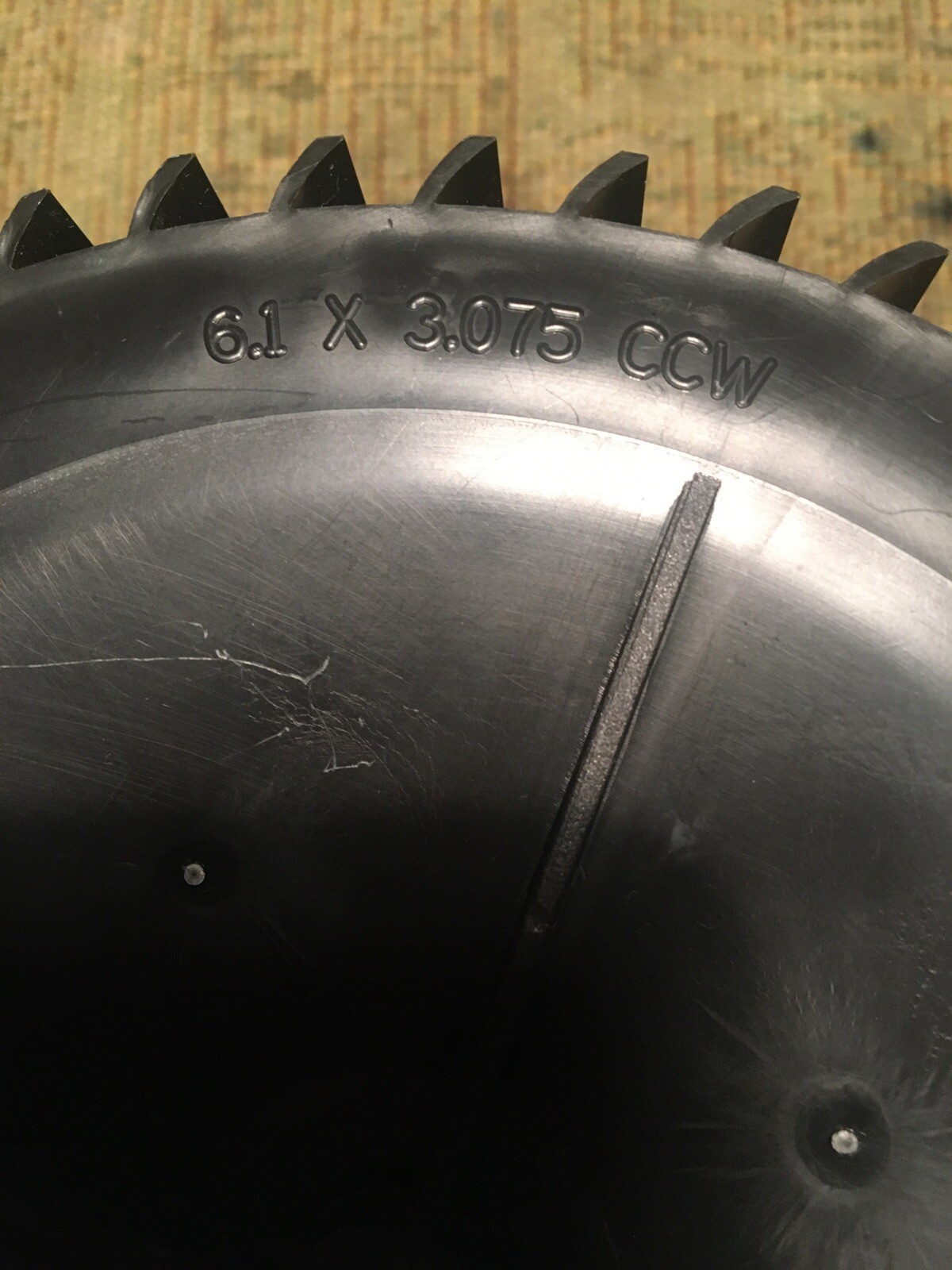 FRIGIDAIRE FAC054K7A2 Fan Blower Wheel 155×80 Shaft Size 1/4 Inch