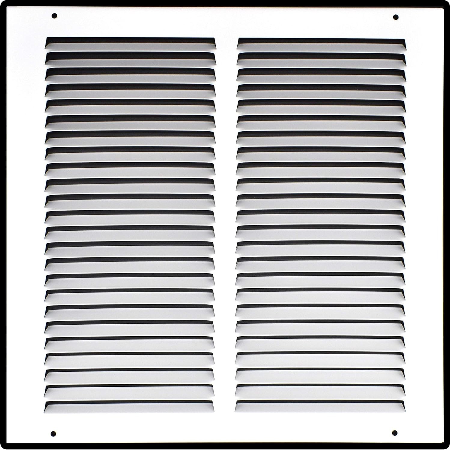 12×12 Steel HVAC Return Air Grille White Ceiling Wall Vent Cover