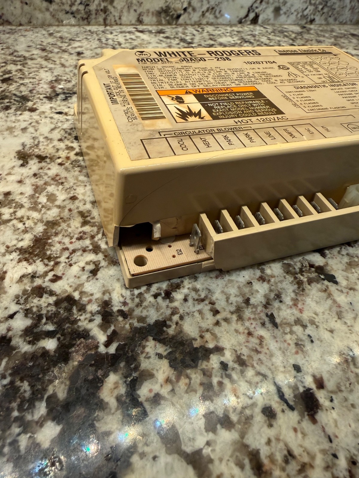 White Rodgers 50A50-298 Furnace Control Circuit board 10207704 GUARANTEED
