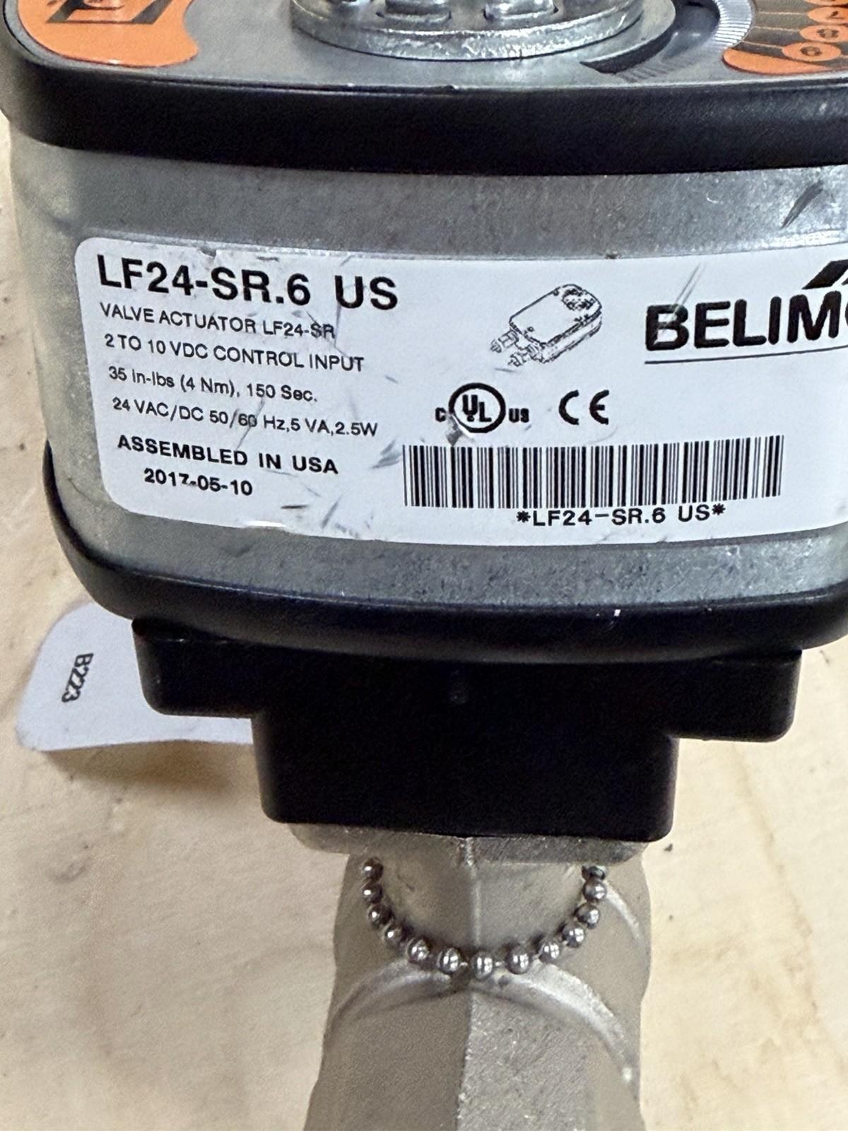Belimo LF24-SR US B223 1” 24 VAC/DC HVAC Damper Actuator MPN LF24-SR US