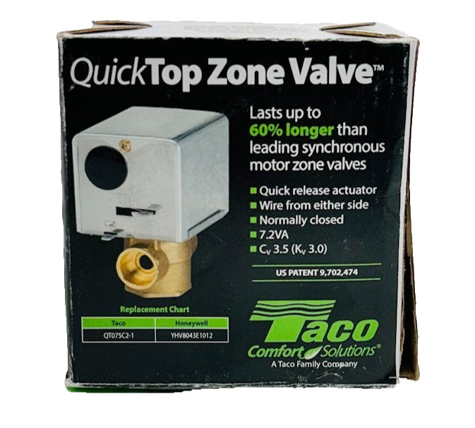 Taco 3/4 in. QuickTop Zone Valve (QT075C2-1)