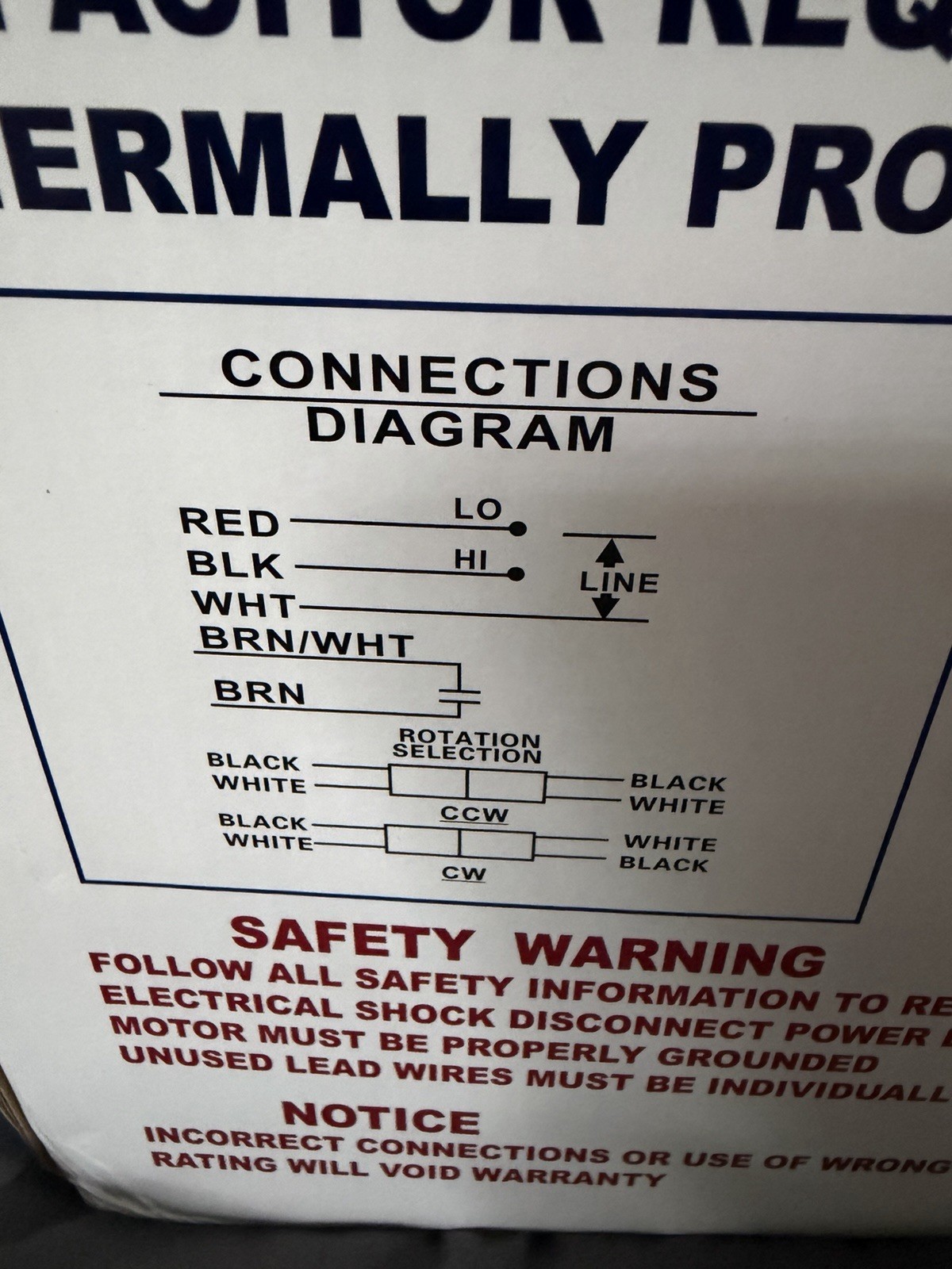 5KCP39GGP993AS 1/3HP Furnace Blower Motor Replace GE Dayton Goodman Genteq Amana