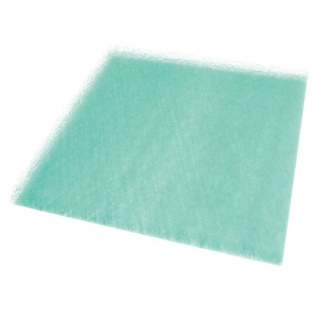 Paint Collector Air Filter Pad, 20 In X 20 In X 2 In, Fiberglass, (Formerly Air