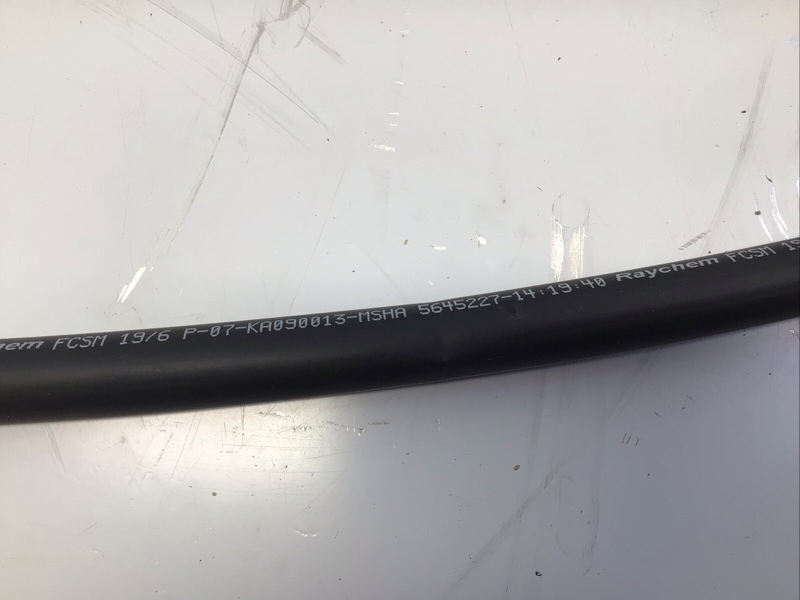Raychem Heat Shrink Tubing 19/6 FCSM P-07-KA090013-MSHA 48in Lot Of 3