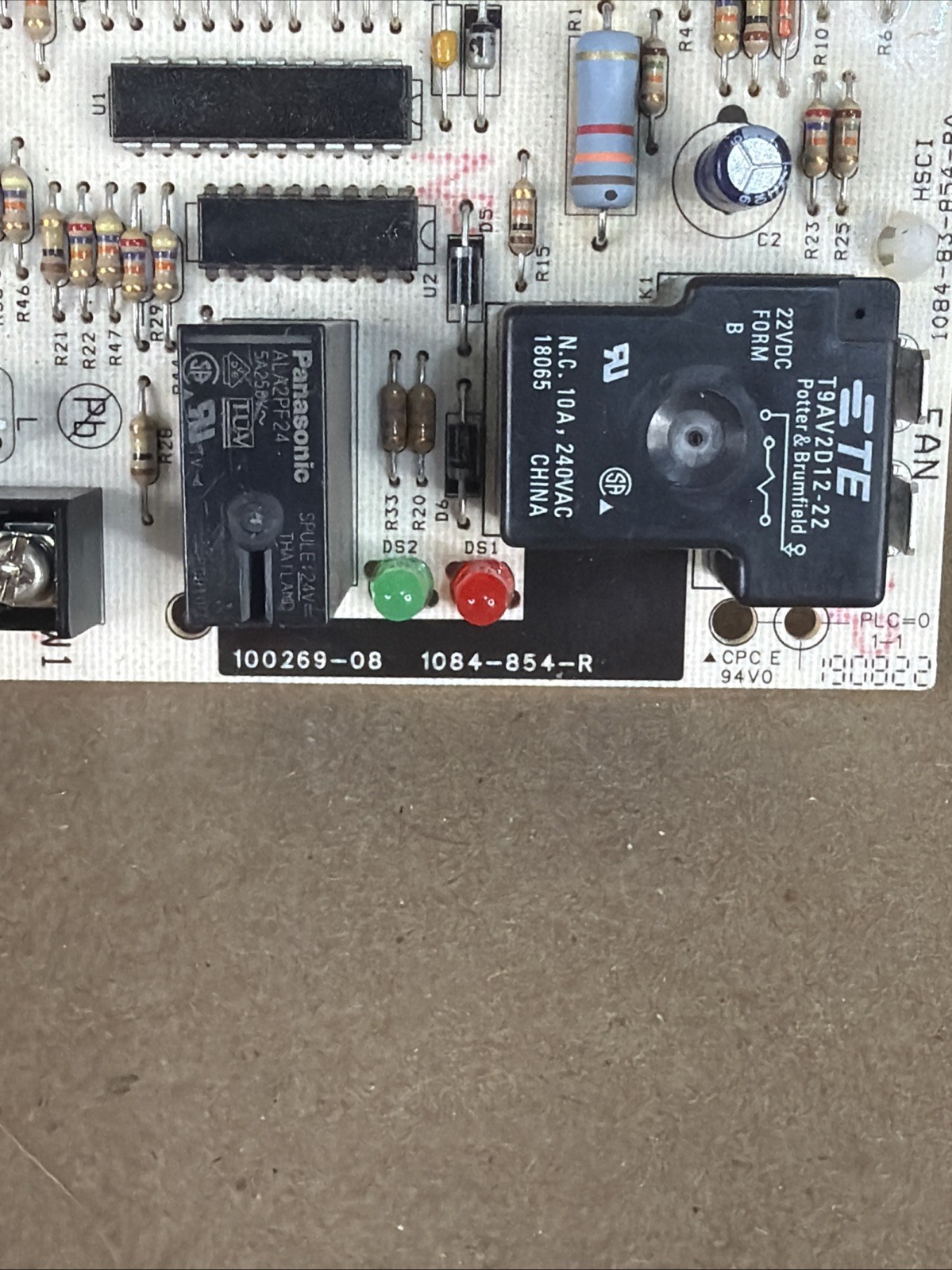 TESTED Carrier 100269-08 1084-854-R 1084-83-854-RA Control Board (C1)