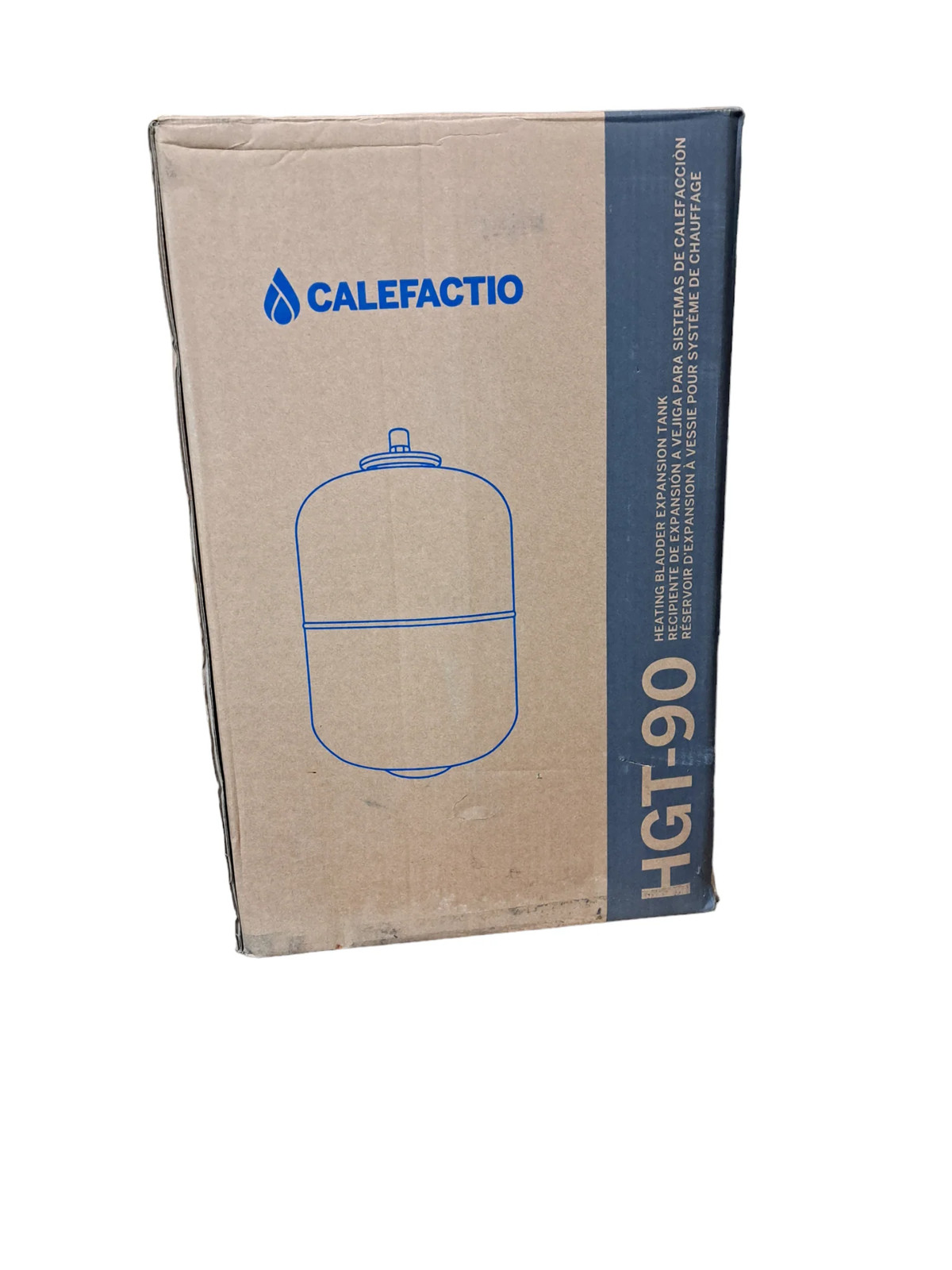 CALEFACTIO, HGT-90, FIXED BLADDER, EXPANSION TANK, 13 GAL, 1 IN CONNECTION