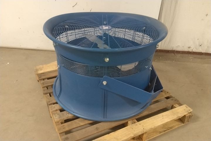 Patterson H30C 1 HP 12,000 CFM 277VAC 30 In Blade High-Velocity Industrial Fan