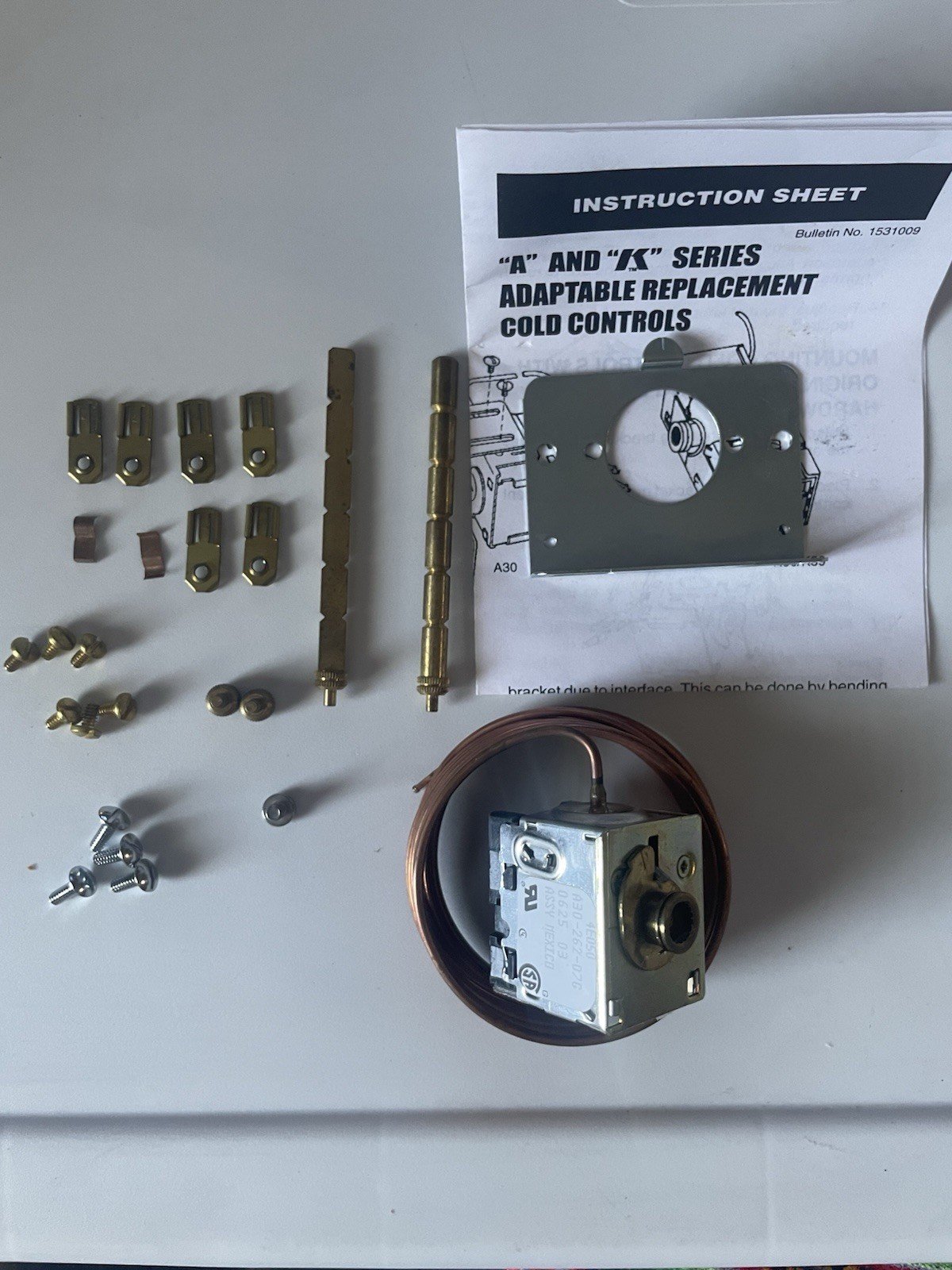 A30-262 | COMMERCIAL COLD CONTROL A30-262 RANCO COLD CONTR | RANCO / ROBERTSHAW
