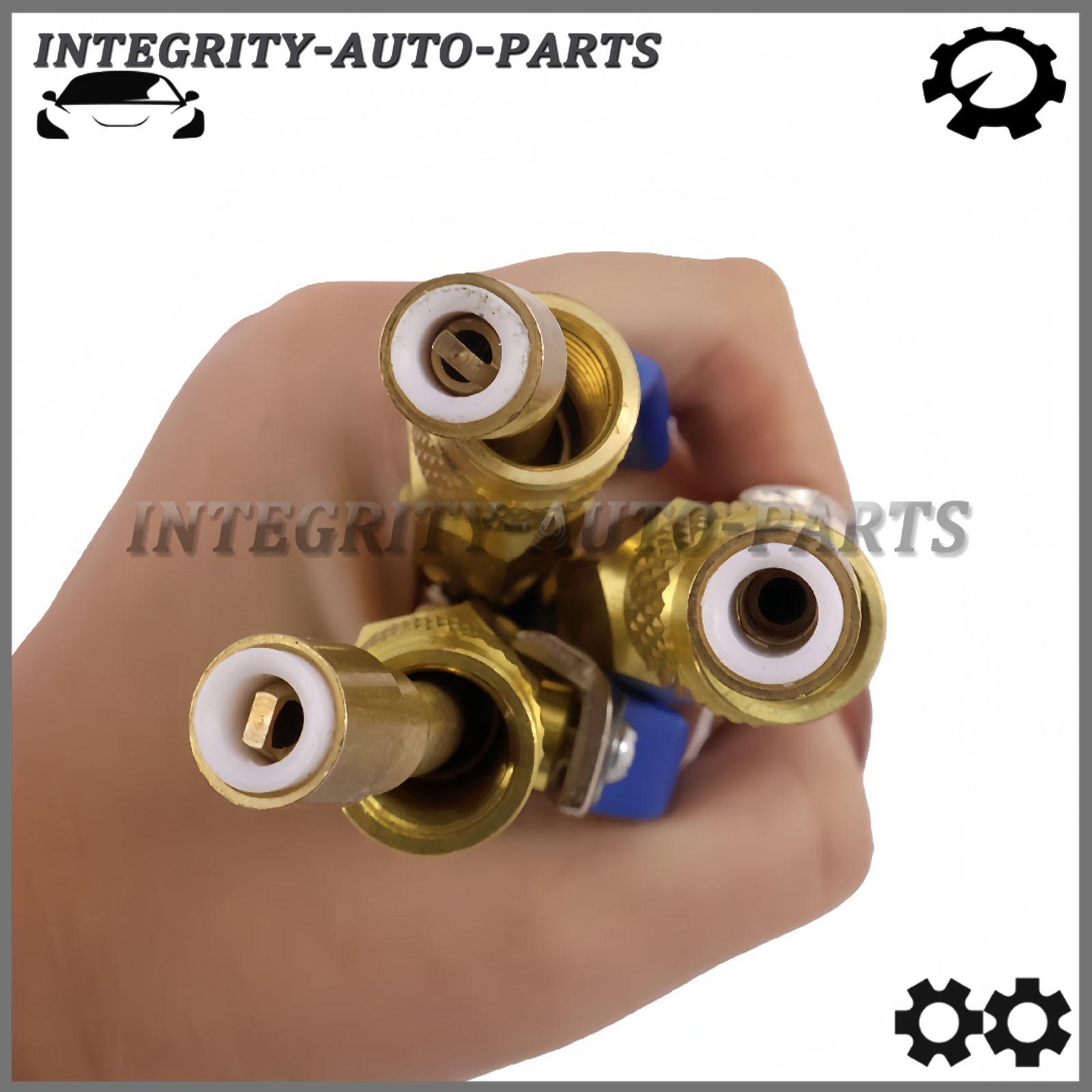 3Pack 29986 Plus II 1/4″ Hose with Compact Ball Valve 72″ Fit for R-410A Refrige