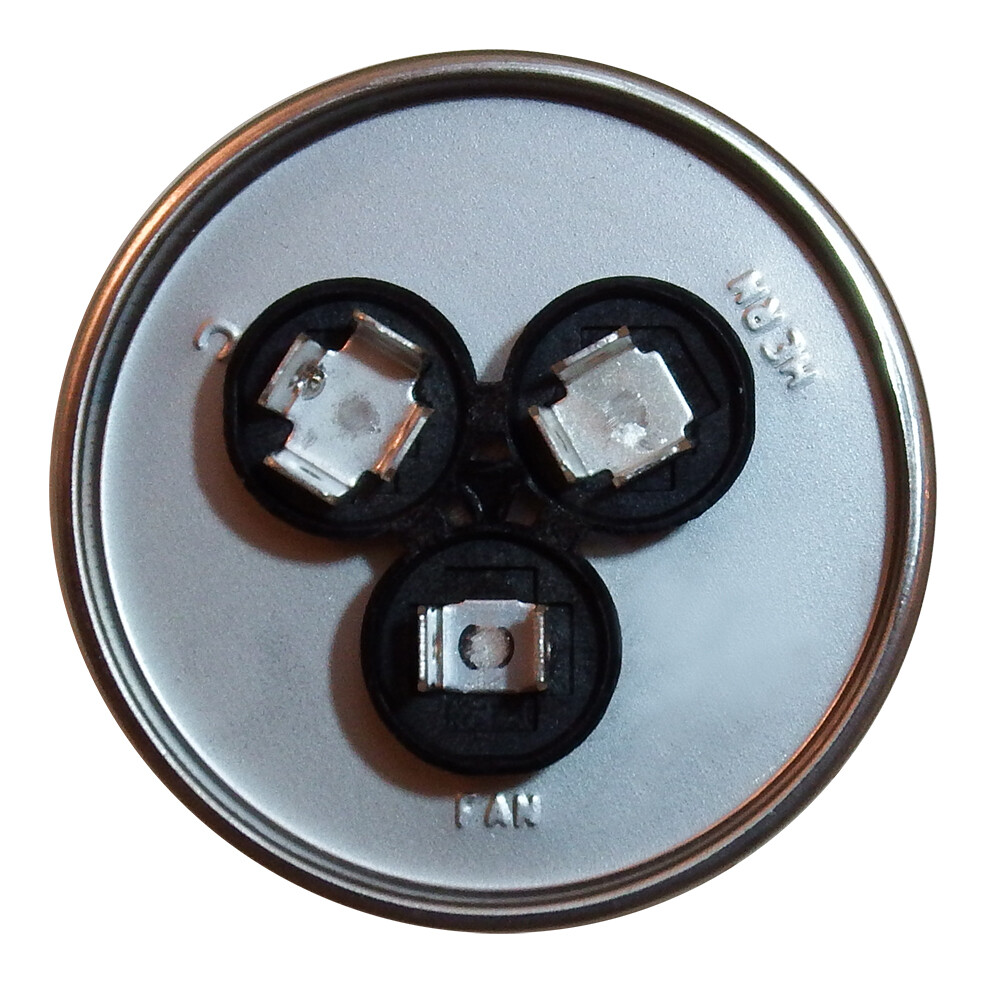 70+7.5 MFD x 440 ROUND USA Run Capacitor MARS 14166