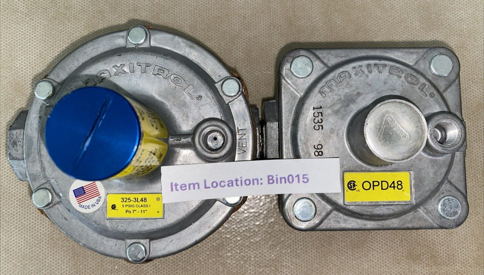MAXITROL 325-3L48 5PSIG CLASS PO7″-11″ OPD 48