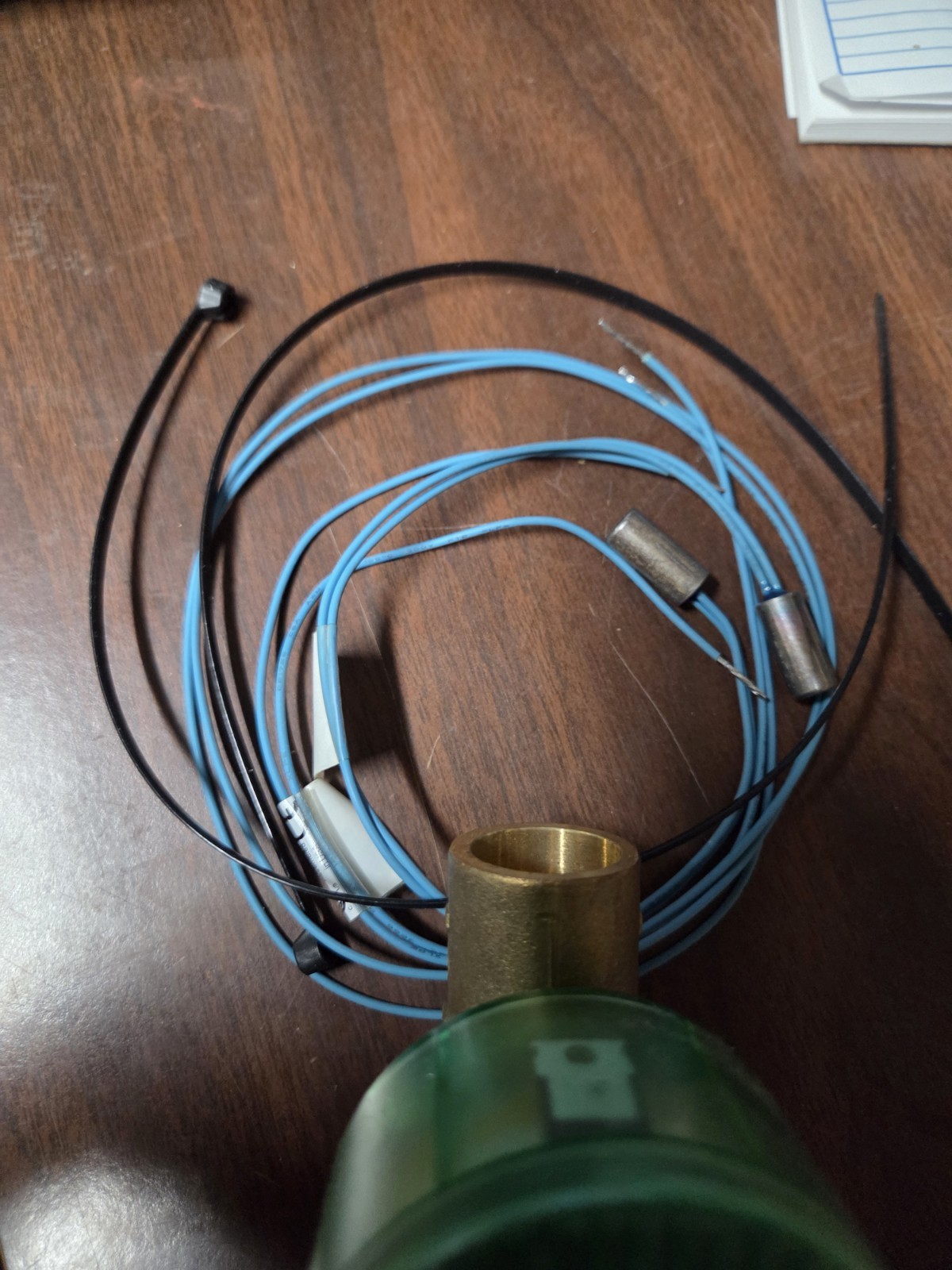 taco 1075c3r-1 3/4 sweat 3 way mixing valve/with outside control