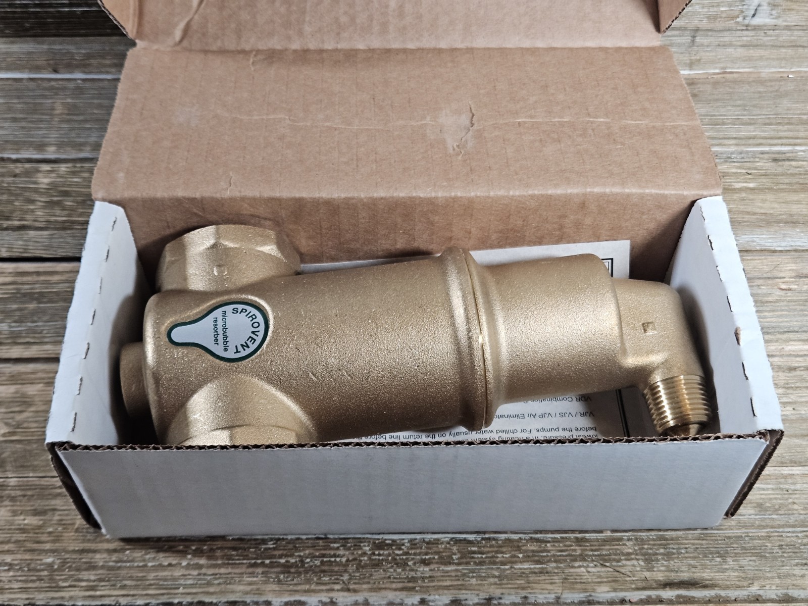 1-1/4″ NPT Threaded Spirovent Junior VJR 125 TM Air Eliminator by Spirotherm