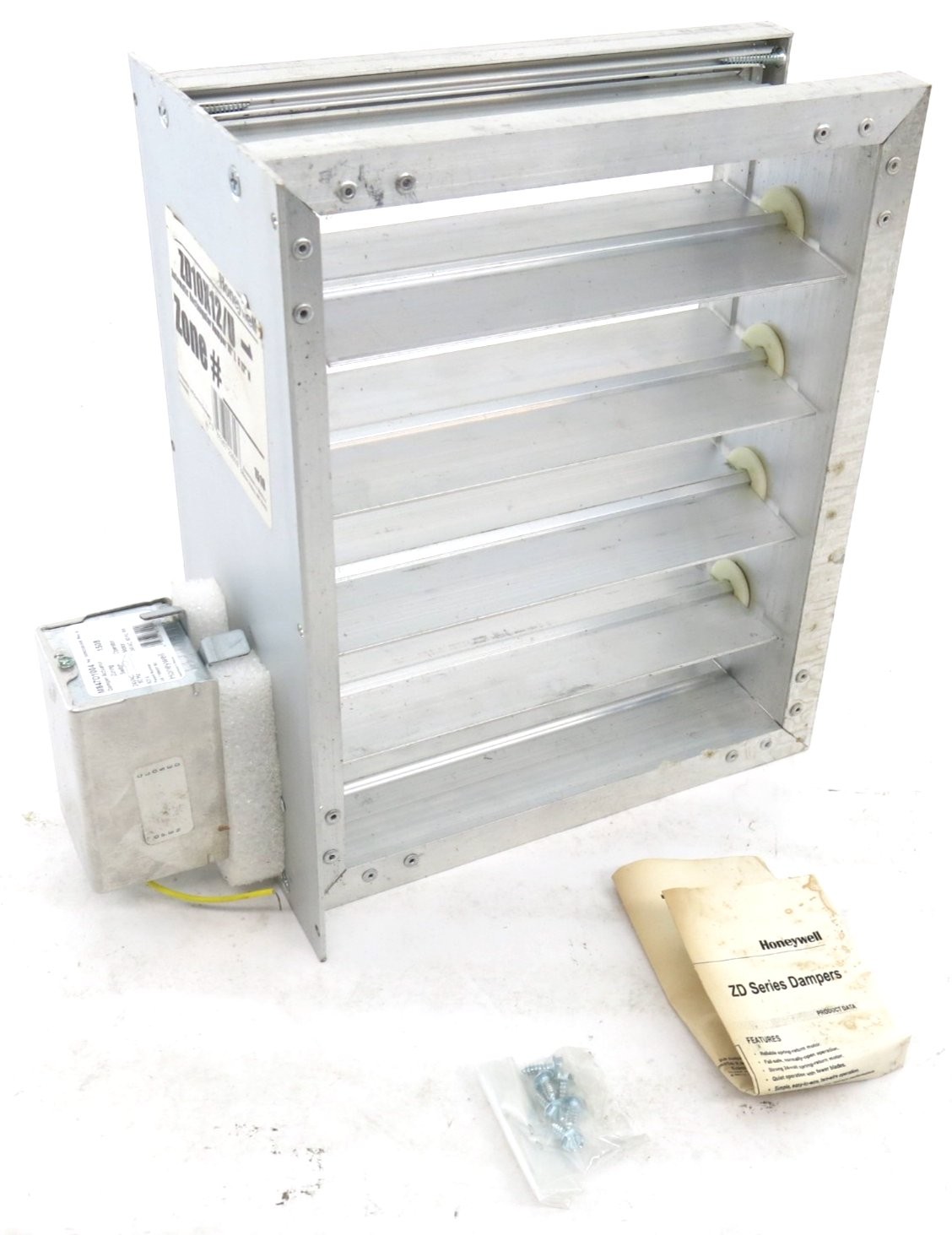 Honeywell ZD10X12 Automatic 10″ x 12″ Rectangular Zone Zoning Control Damper 24V